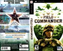 Free download Field Commander [ULUS-10088] PSP Box Art free photo or picture to be edited with GIMP online image editor